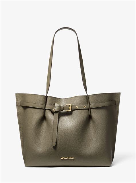 Michael Kors Emilia Large EW Leather Tote 